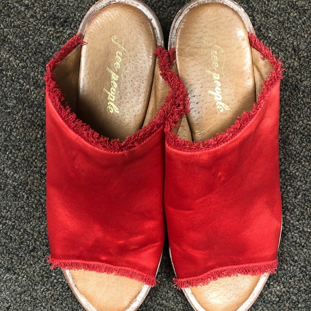 Free People sandal with heel
